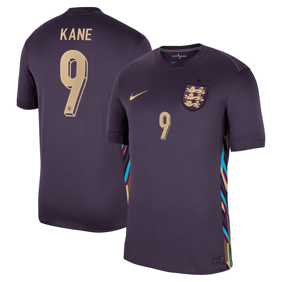 England Harry Kane 9 Away Soccer Jersey Euro 2024