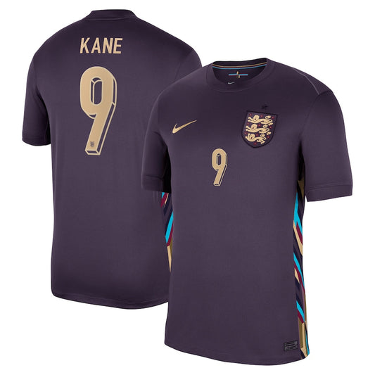 England Harry Kane 9 Away Soccer Jersey Euro 2024