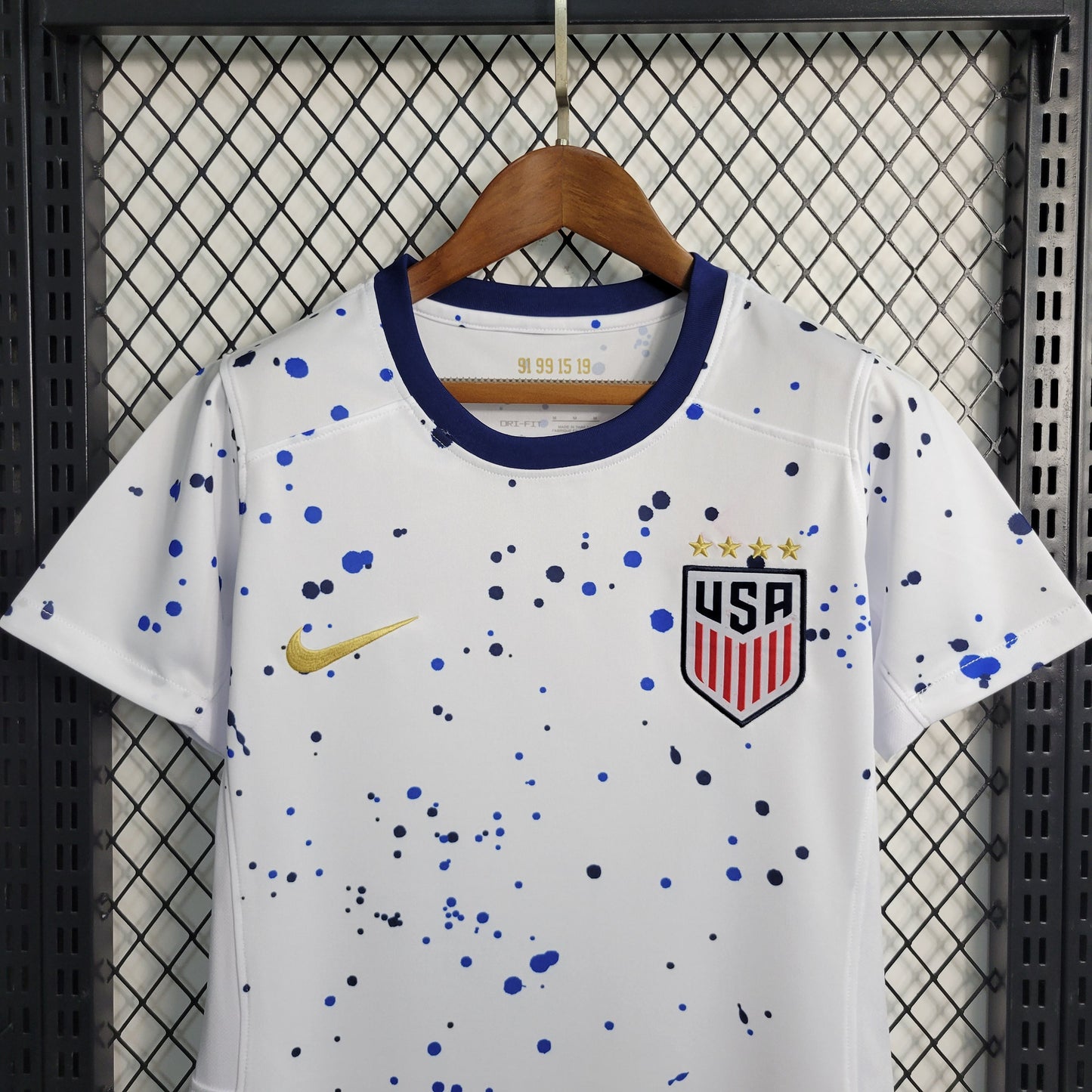 USA Women's Andi Sullivan 17 Home Soccer Jersey World Cup 2023