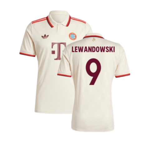Bayern Munich Robert Lewandowski 9 Third Soccer Jersey 2024/25