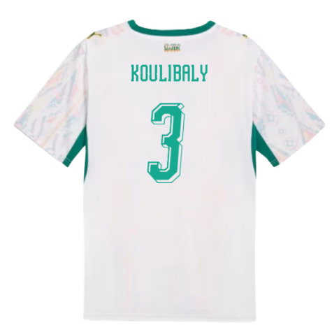 Senegal Kalidou Koulibaly 3 Home Soccer Jersey World Cup 2026