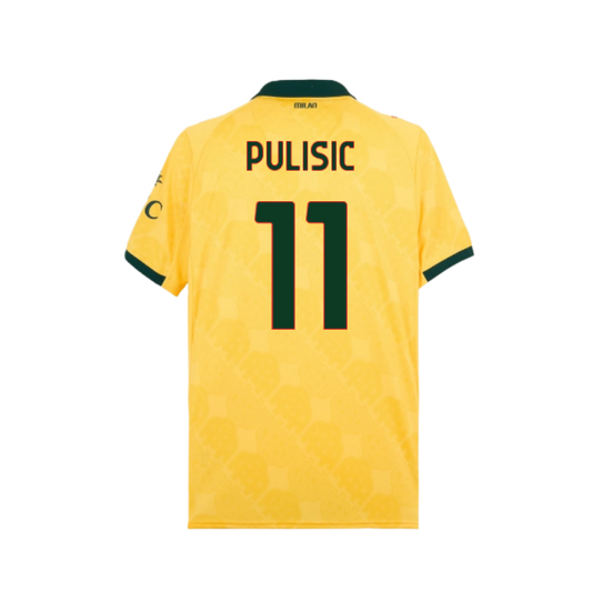 AC Milan Christian Pulisic 11 Third Soccer Jersey 2025-2026