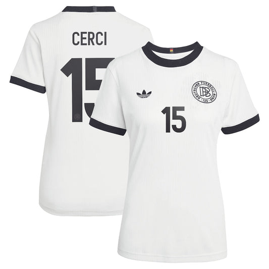 Germany Selina Cerci 15 Women's Home Soccer Jersey Euro 2025