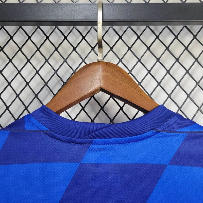 Croatia Josip Sutalo 23 Away Soccer Jersey Euro 2024