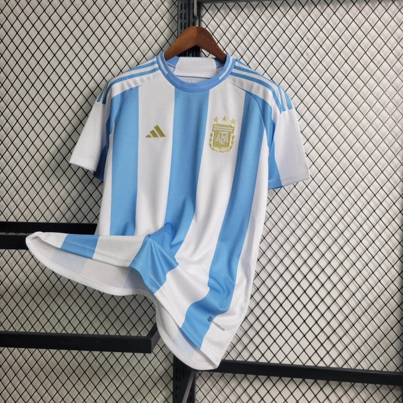 Argentina Gabriel Batistuta 9 Home Soccer Jersey 2024/25