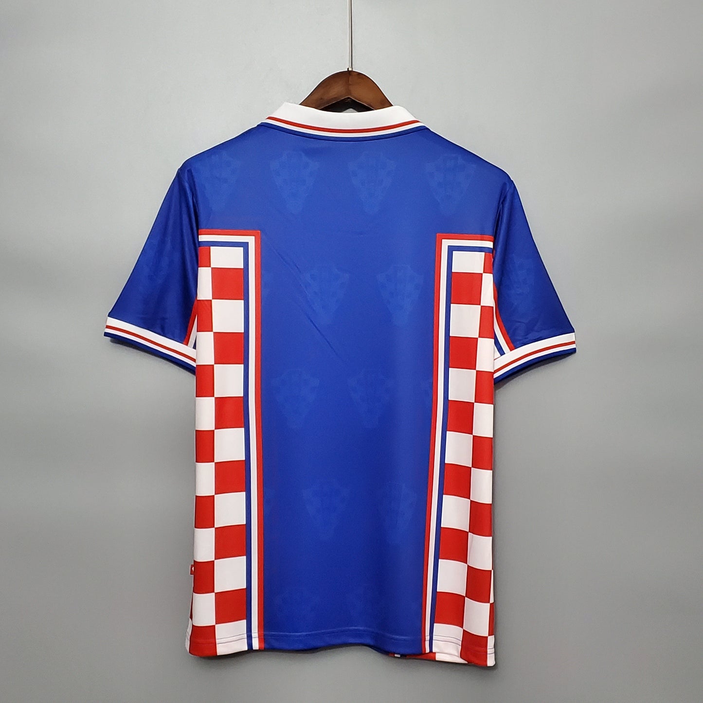 Croatia Home Retro Soccer Jersey World Cup 1998
