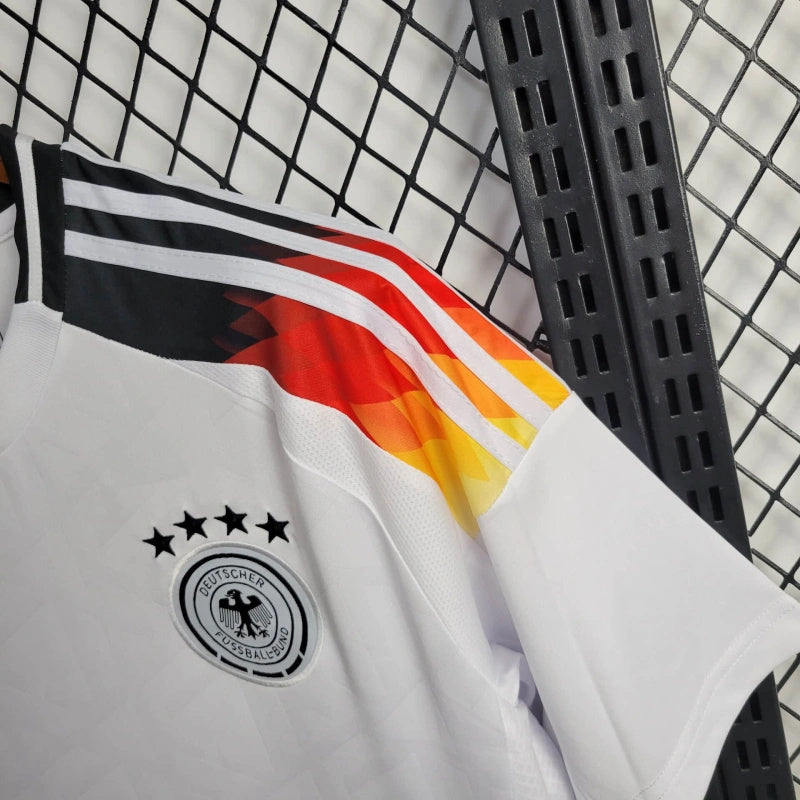 Germany Jamal Musiala 10 Home Soccer Jersey UEFA Euro 2024