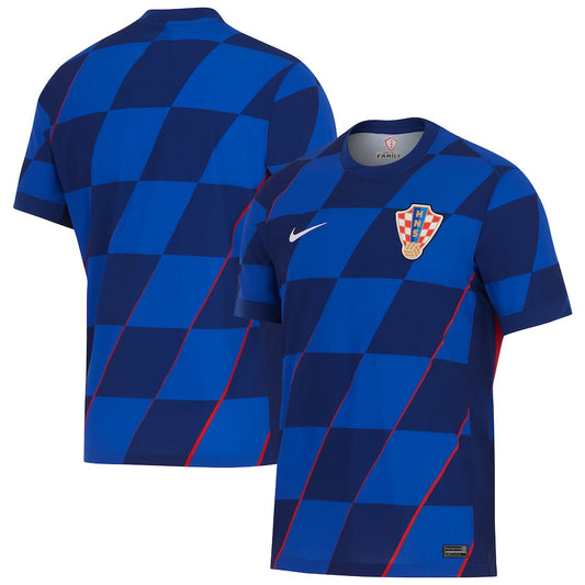 Croatia Away Soccer Jersey UEFA Euro 2024
