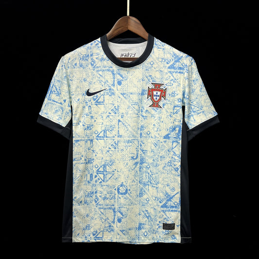 Portugal Away Soccer Jersey UEFA Euro 2024