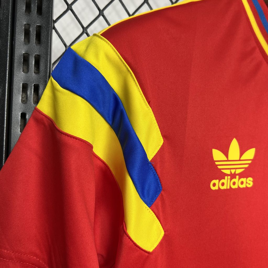 Colombia Retro Away Soccer Jersey World Cup 1990