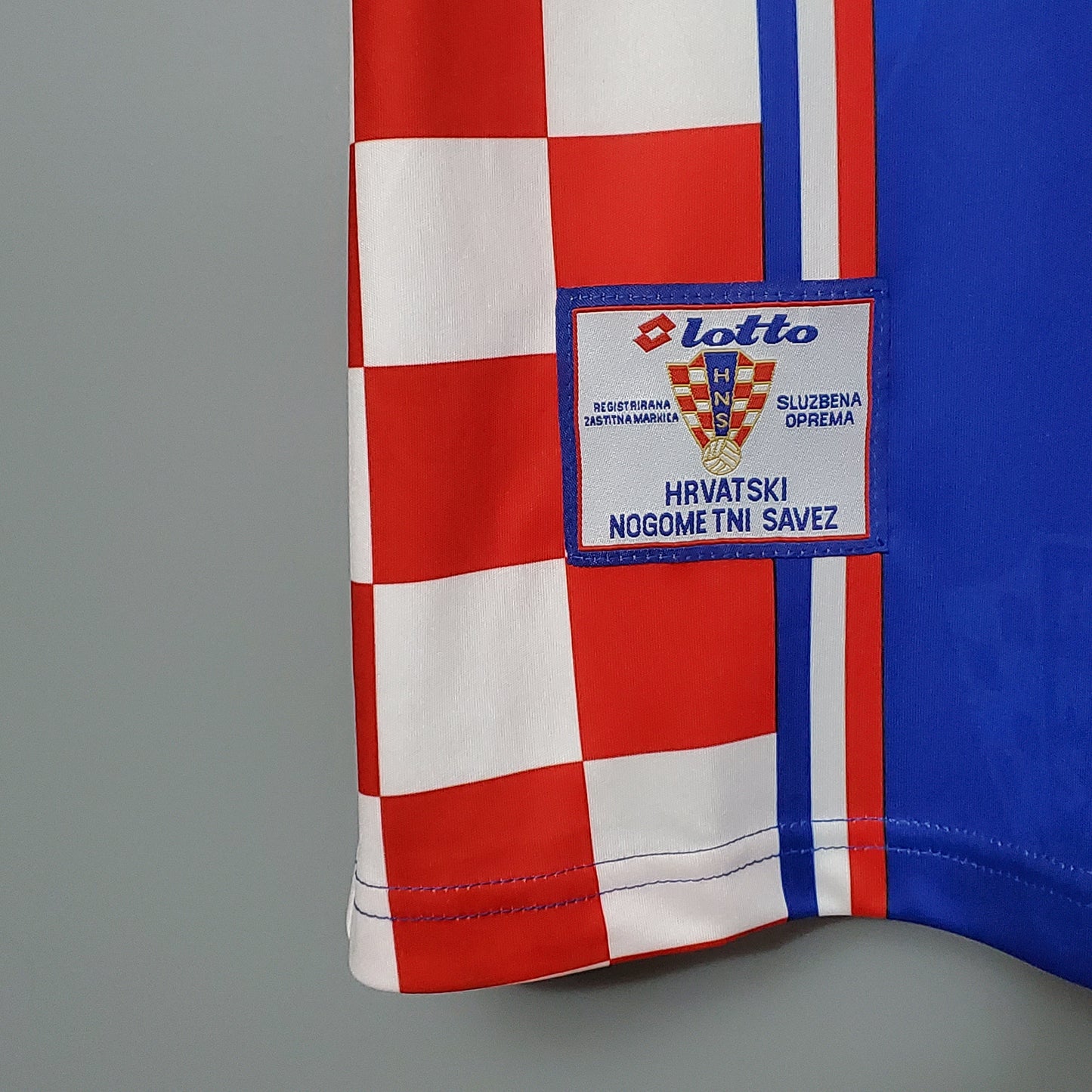 Croatia Home Retro Soccer Jersey World Cup 1998