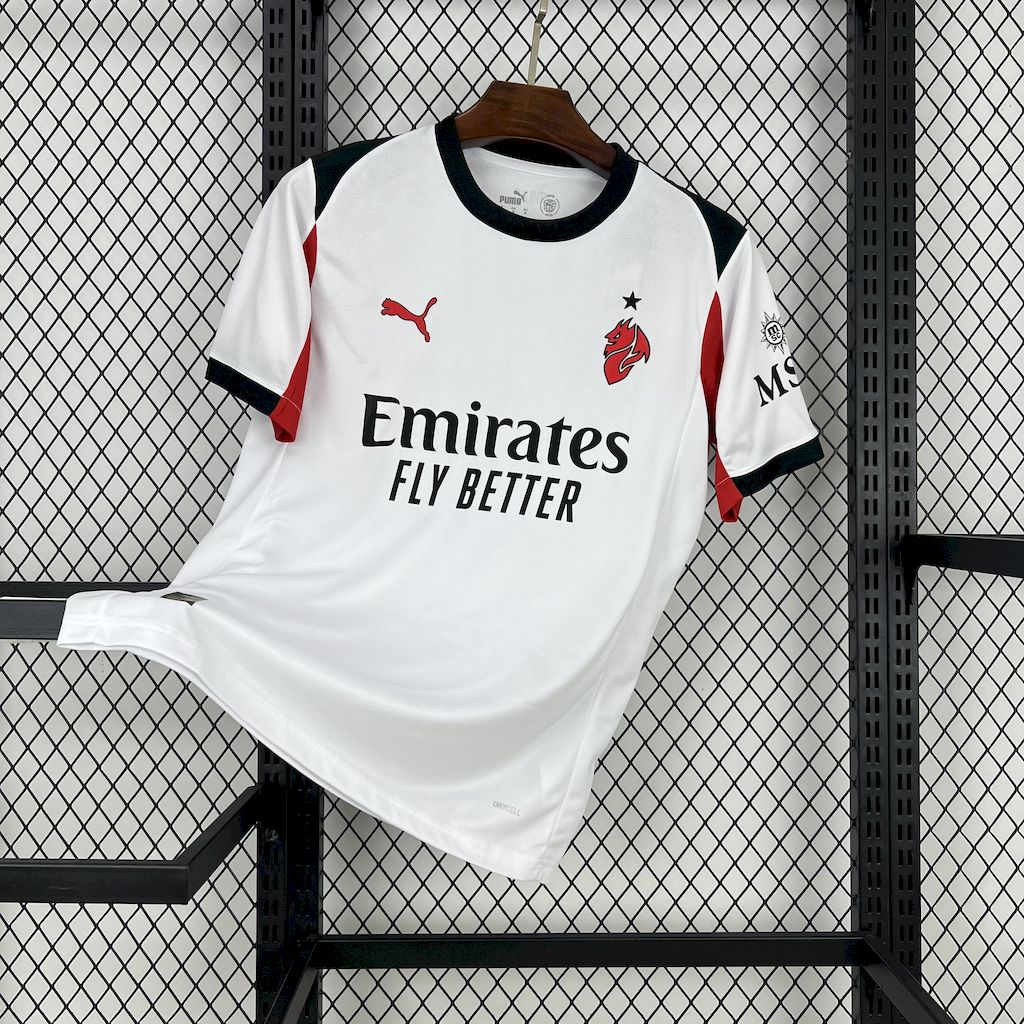 AC Milan Christian Pulisic 11 Away Soccer Jersey 2025-2026