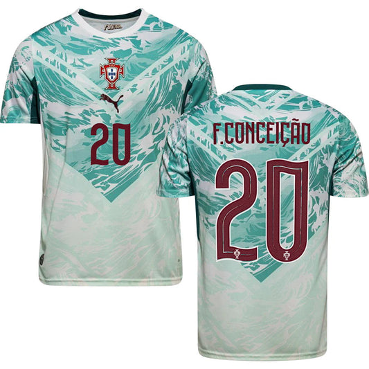 Portugal Francisco Conceicao 20 Away Soccer Jersey World Cup 2026