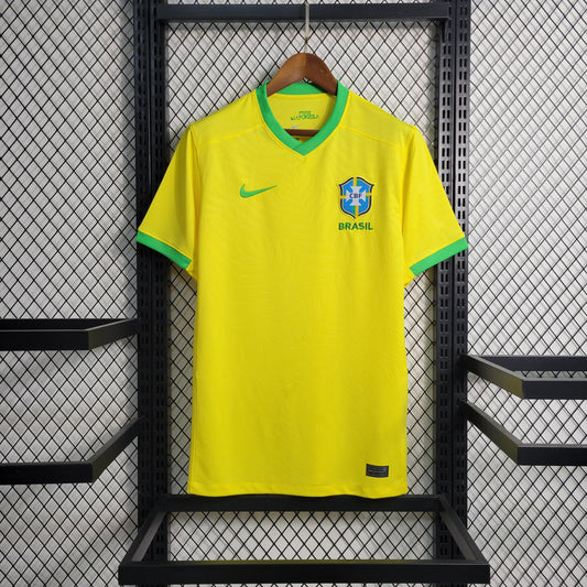 Brazil Home Soccer Jersey World Cup 2023