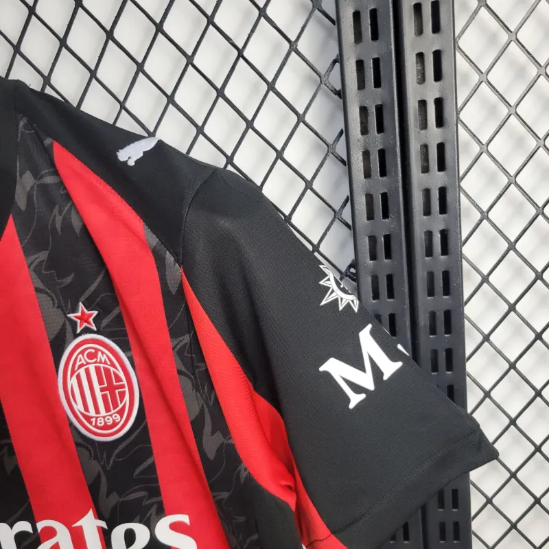 AC Milan Christian Pulisic 11 Home Soccer Jersey 2025-2026