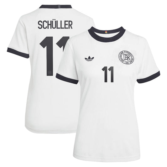 Germany Lea Schüller 11 Women's Home Soccer Jersey Euro 2025