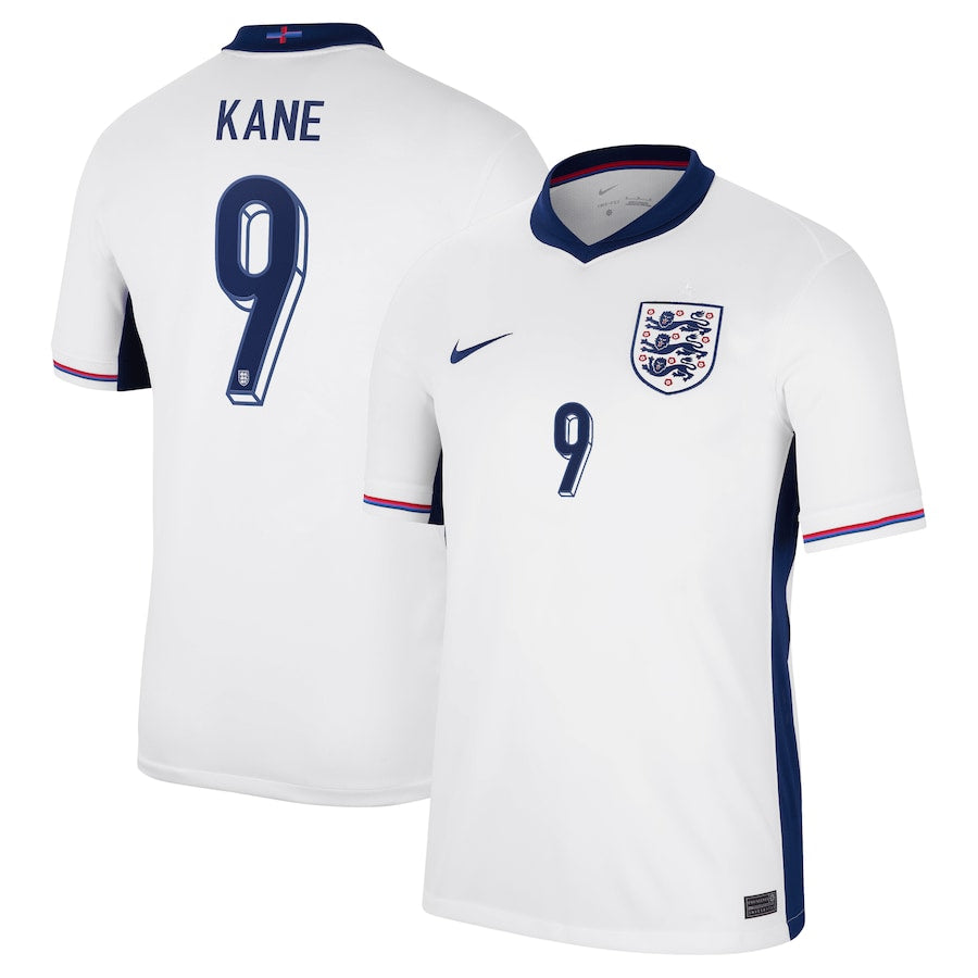 England Harry Kane 9 Home Soccer Jersey Euro 2024