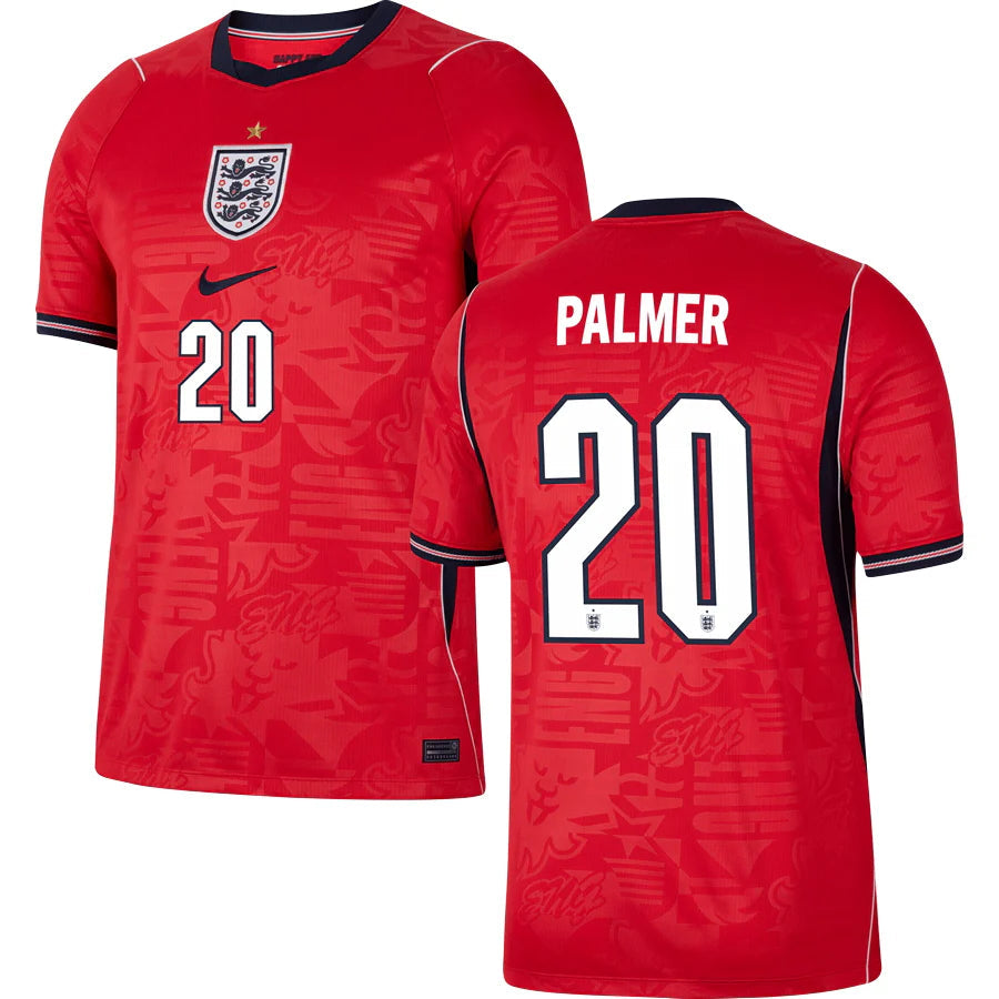 England Cole Palmer 20 Away Soccer Jersey World Cup 2026