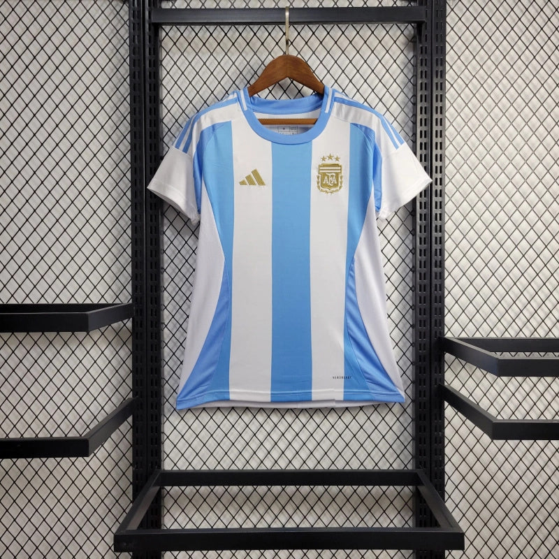 Women's Argentina Diego Maradona 10 Home Soccer Jersey 2024/25