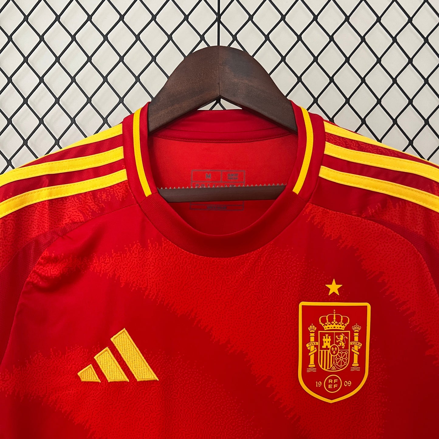 Spain Xavi 8 Home Soccer Jersey Euro 2024