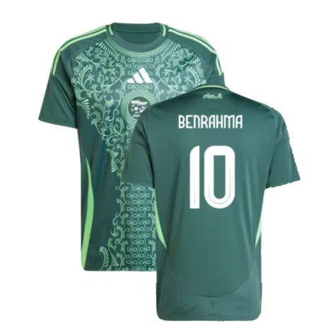 Algeria Said Benrahma 10 Away Soccer Jersey 2024/25