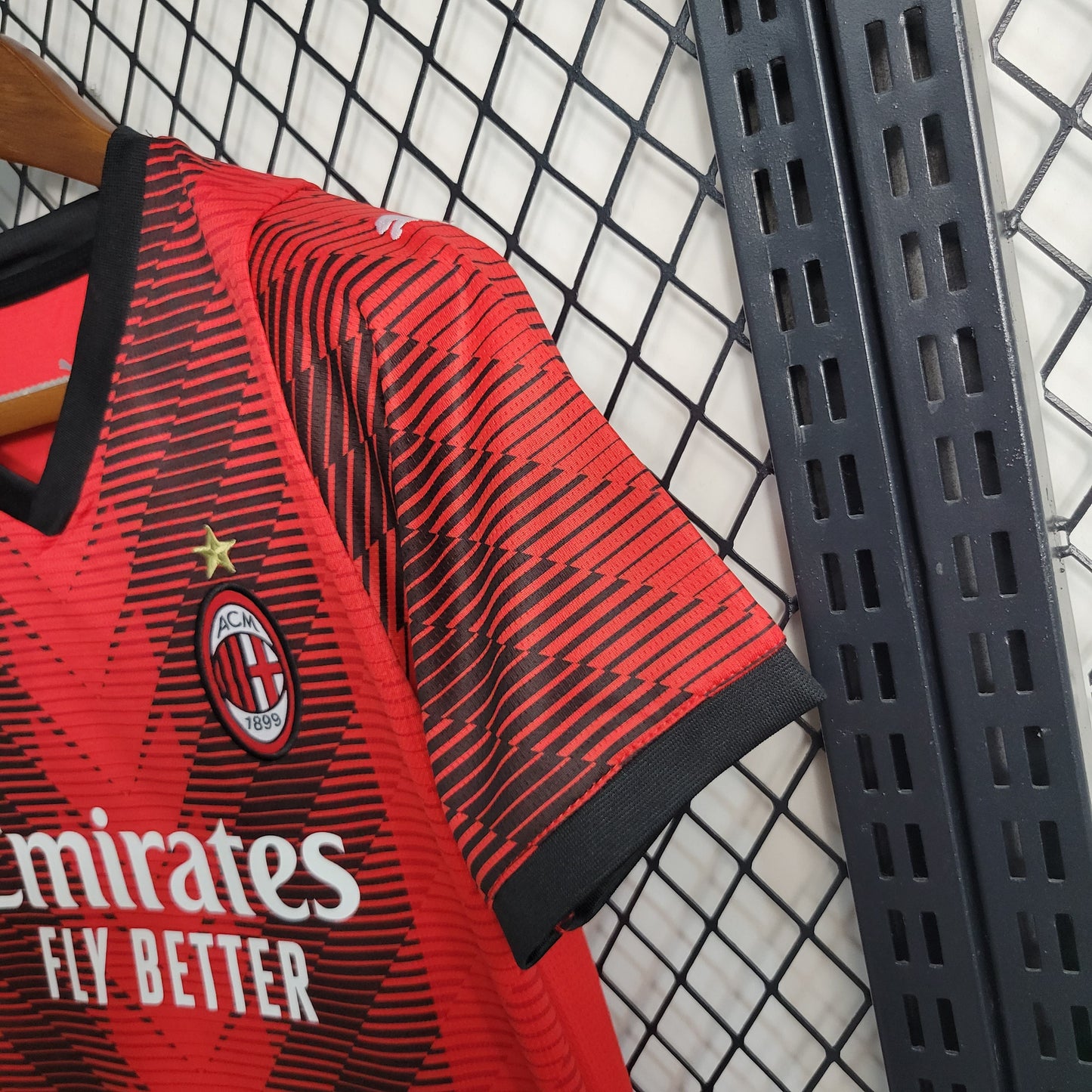 AC Milan Christian Pulisic 11 Kids Home Soccer Jersey 2023/24
