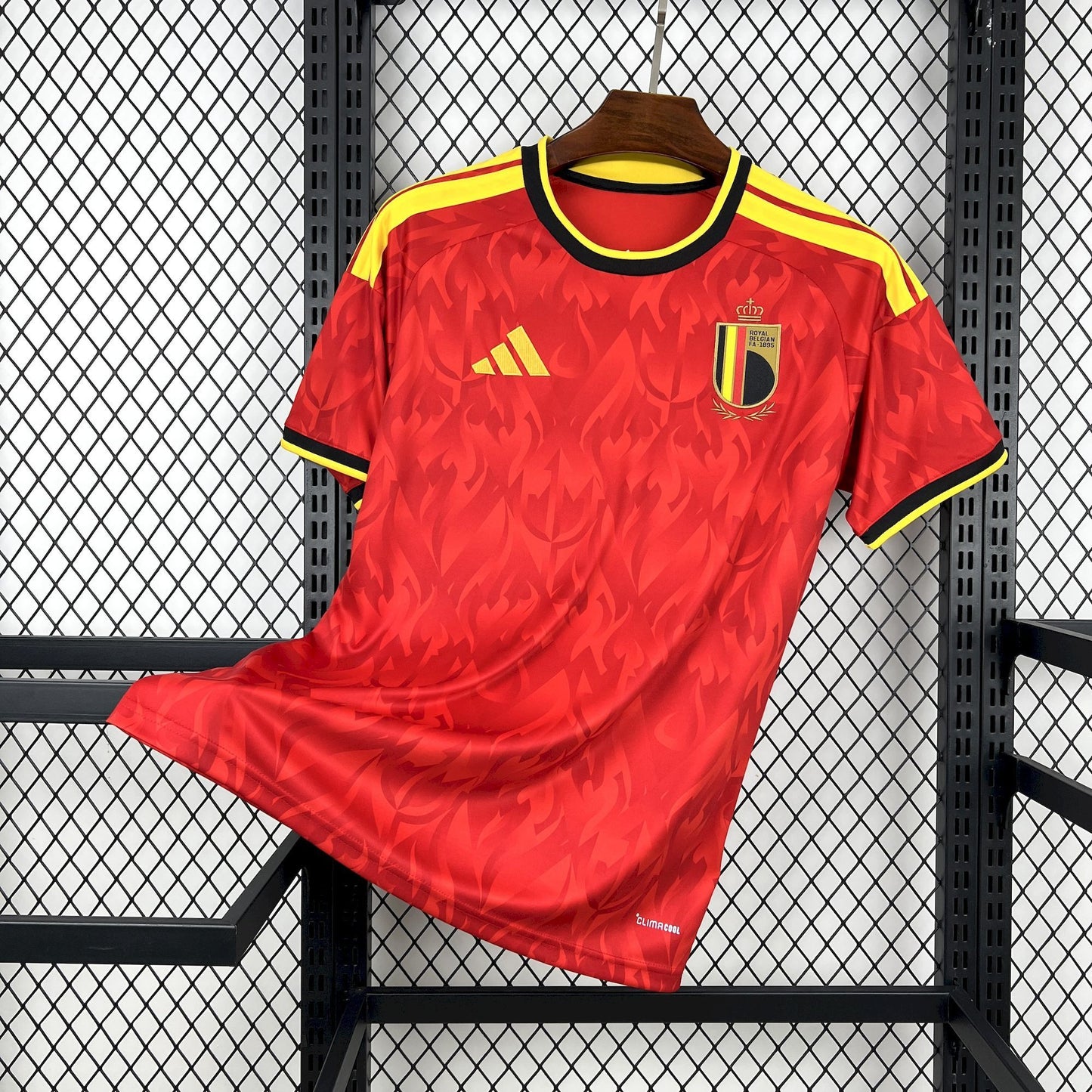 Belgium Youri Tielemans 8 Home Soccer Jersey World Cup 2026