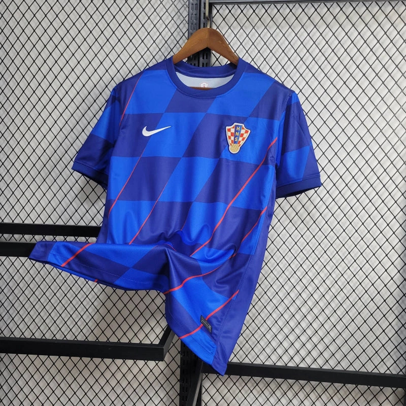 Croatia Josip Sutalo 23 Away Soccer Jersey Euro 2024