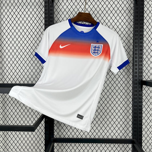 England Home Soccer Jersey UEFA Euro 2025 - White