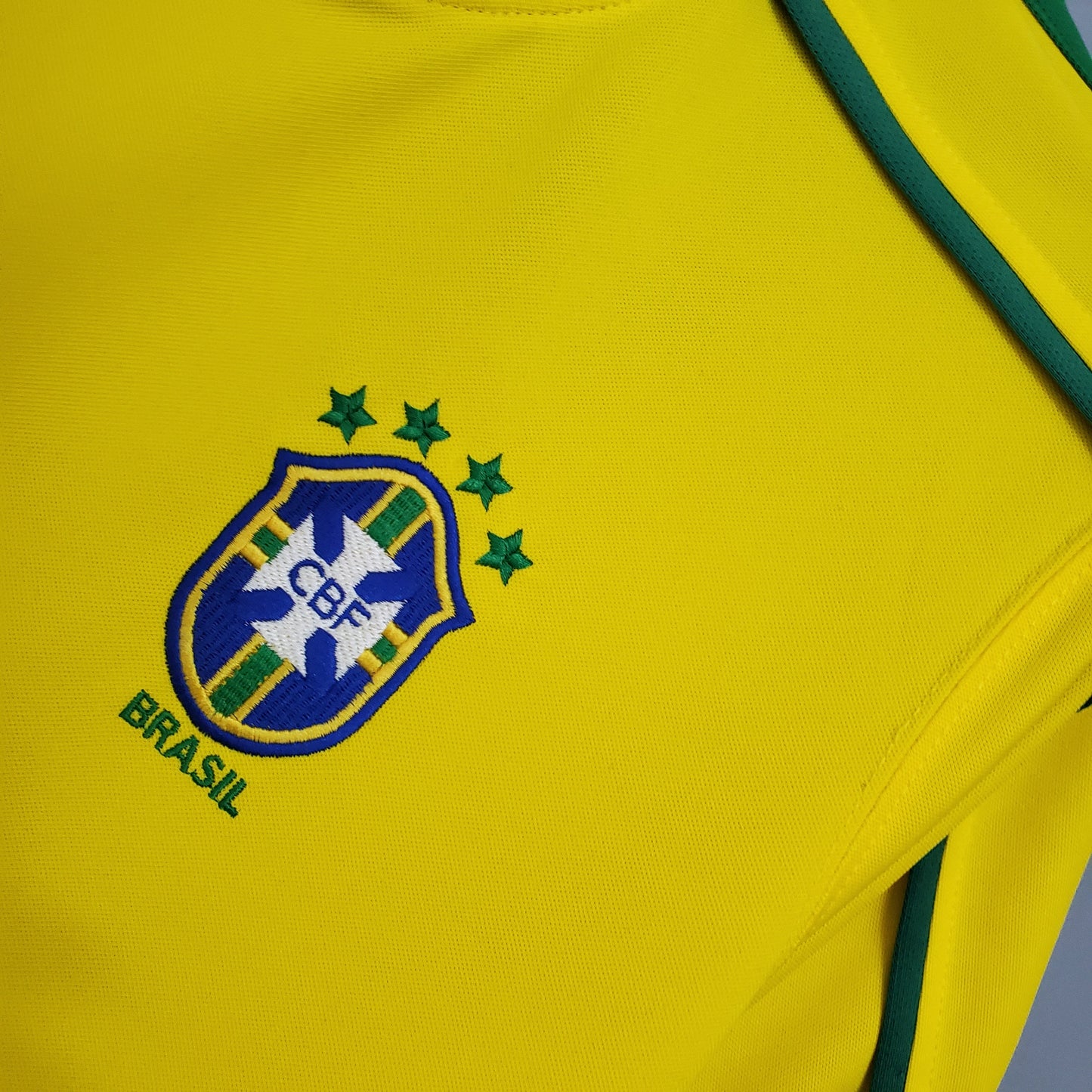Brazil Rivaldo 10 Home Retro Soccer Jersey World Cup 1998