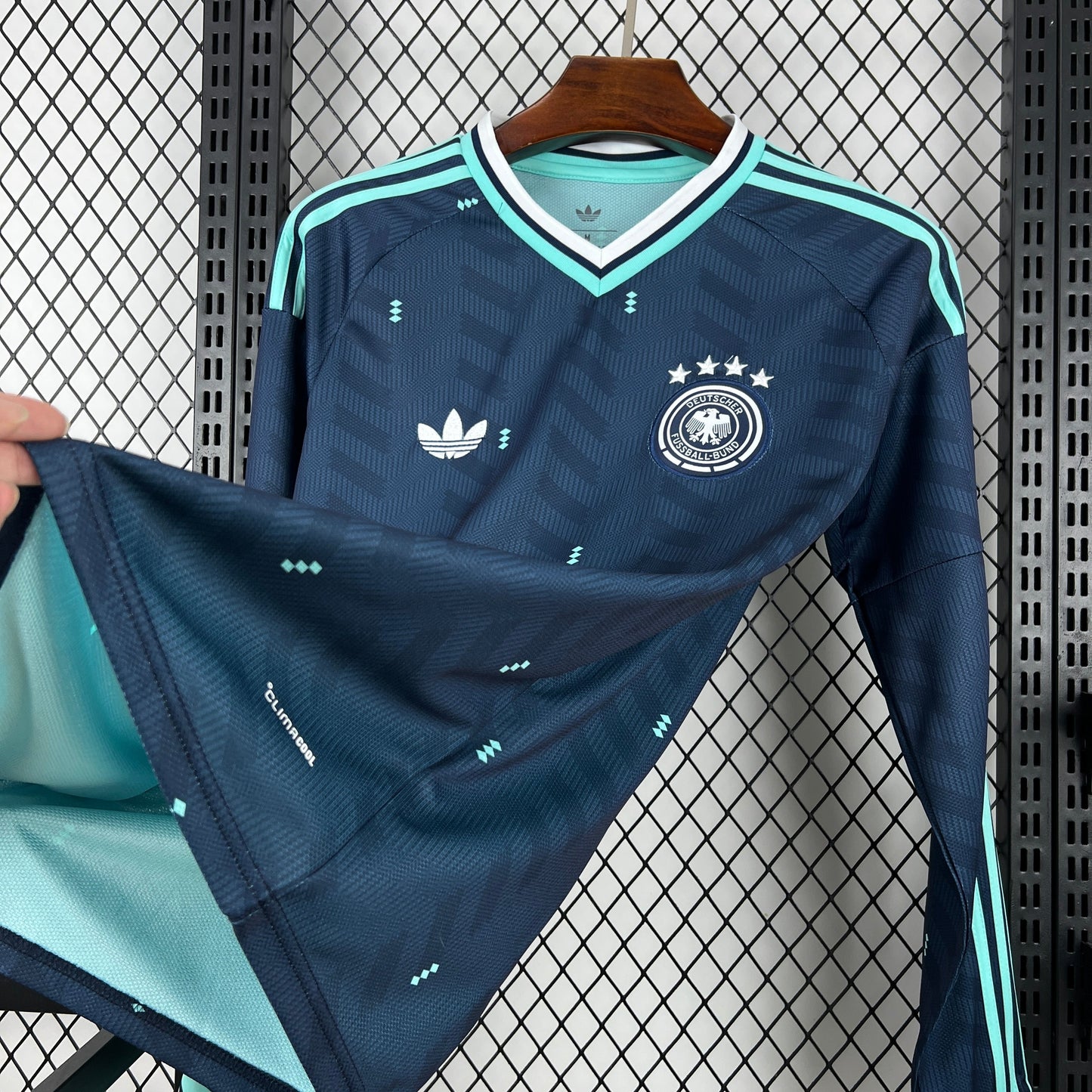 Germany Jamal Musiala 10 Long Sleeve Away Soccer Jersey World Cup 2026