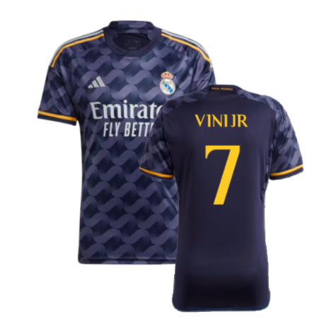 Real Madrid Vini JR 7 Away Soccer Jersey 2023/24
