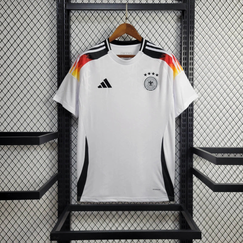 Germany Jamal Musiala 10 Home Soccer Jersey UEFA Euro 2024