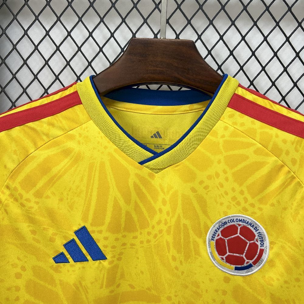 Colombia Juan Cuadrado 11 Home Soccer Jersey World Cup 2026