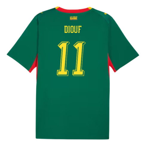 Senegal El Hadji Diouf 11 Away Soccer Jersey World Cup 2026