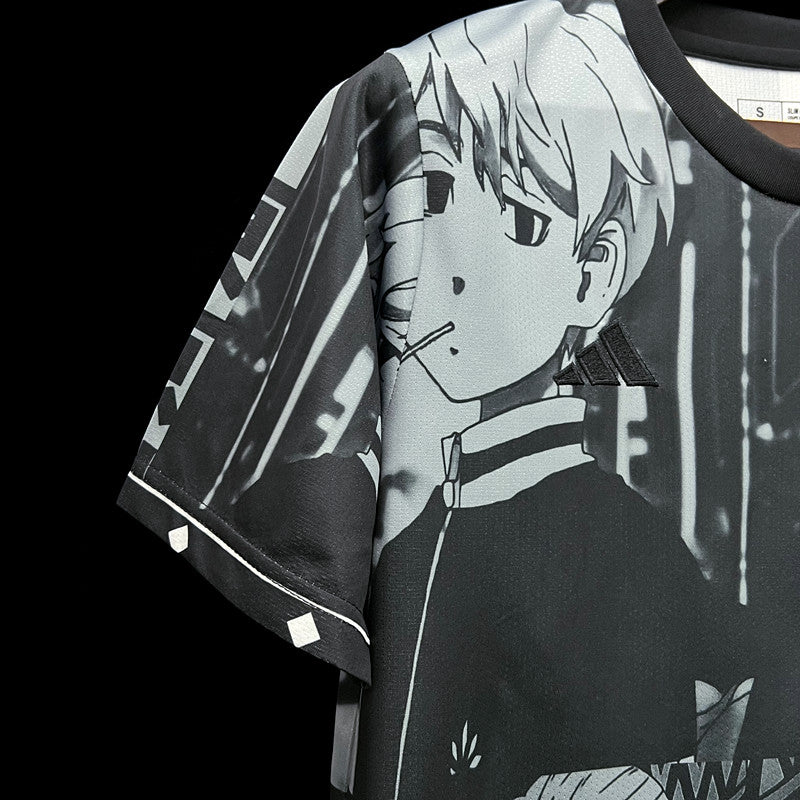 Japan Tokyo Swastika Avenger Limited Edition Soccer Jersey 2023/24 - Black