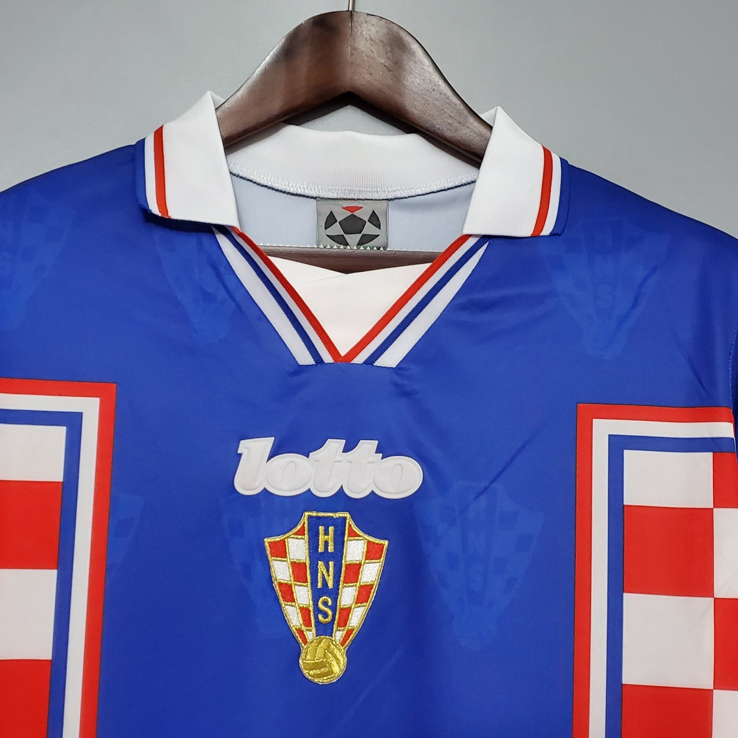 Croatia Home Retro Soccer Jersey World Cup 1998