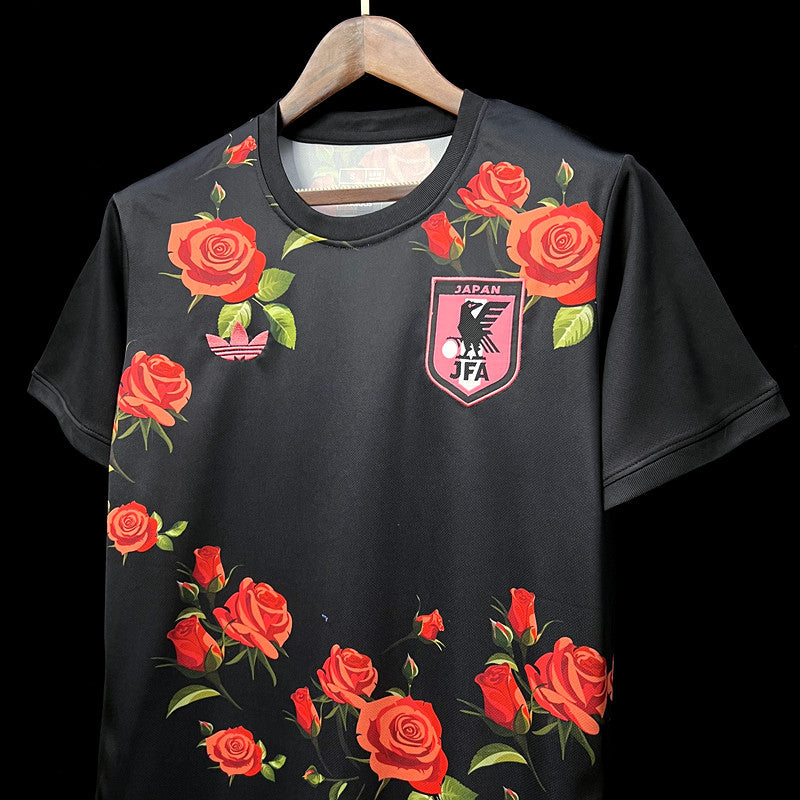 Japan Rose Limited Edition Soccer Jersey 2023/24 - Black