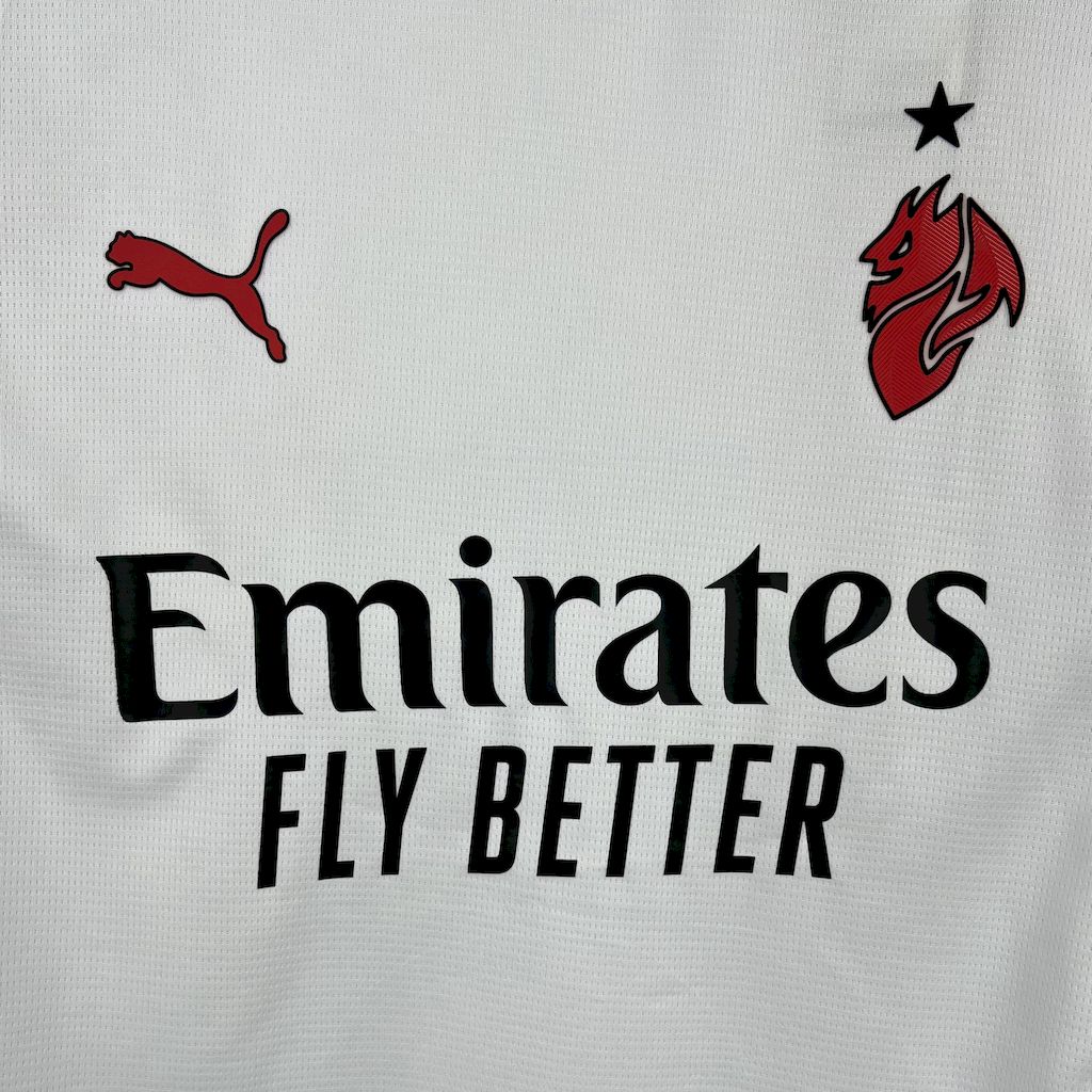 AC Milan Christian Pulisic 11 Away Soccer Jersey 2025-2026