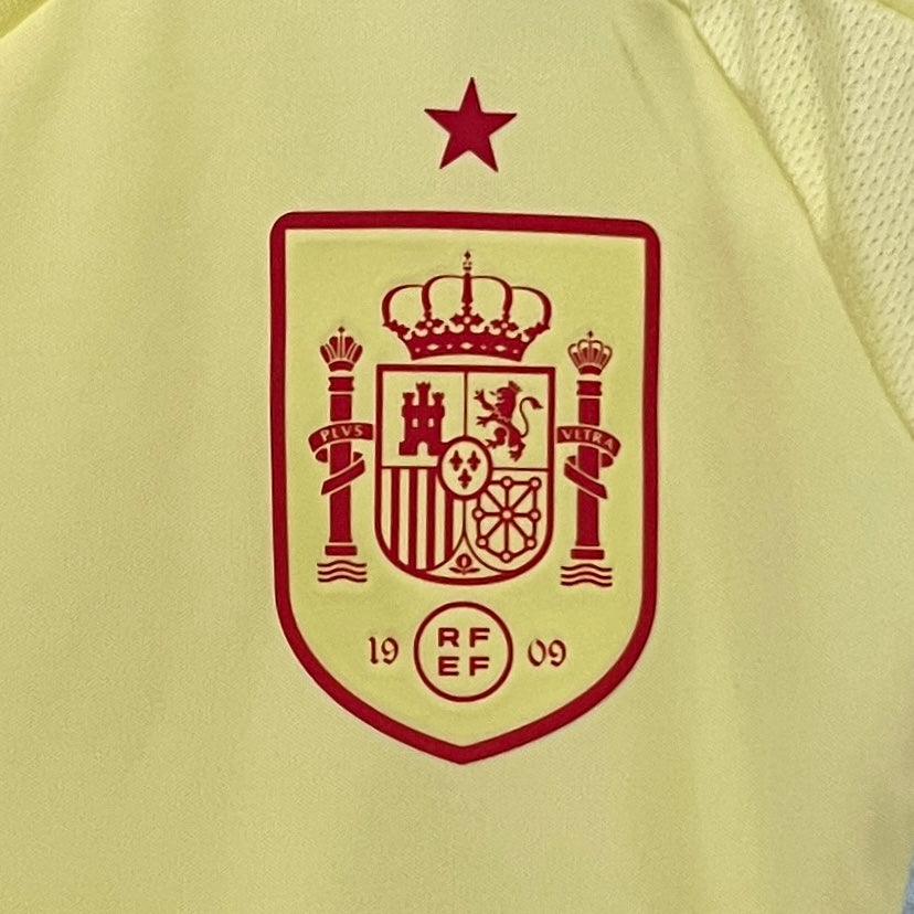 Spain Lamine Yamal 19 Away Soccer Jersey Euro 2024
