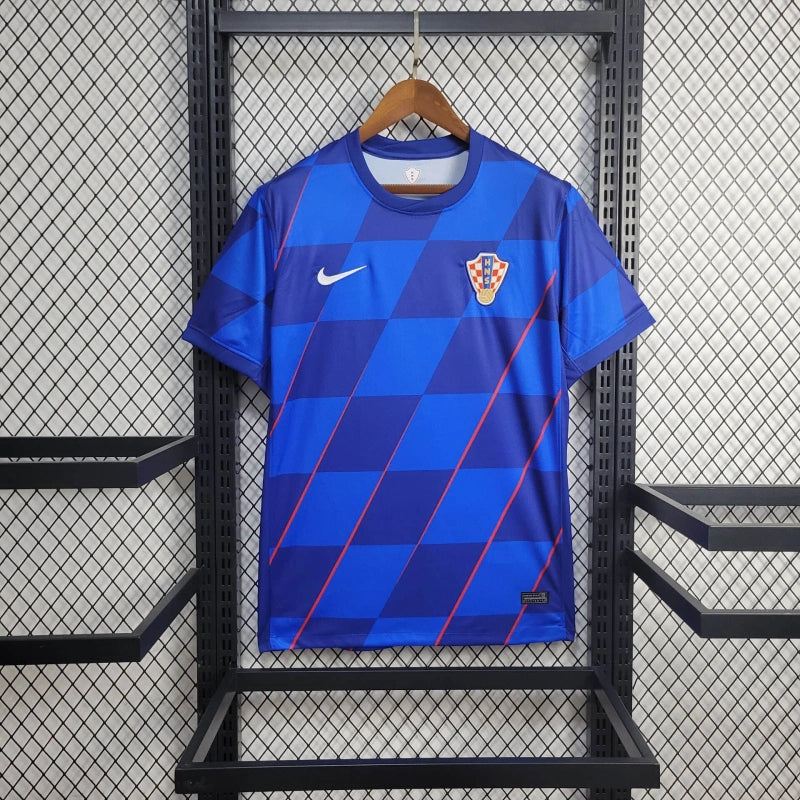 Croatia Josip Sutalo 23 Away Soccer Jersey Euro 2024