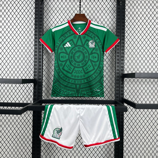 Mexico Kids Home Soccer Jersey World Cup 2026
