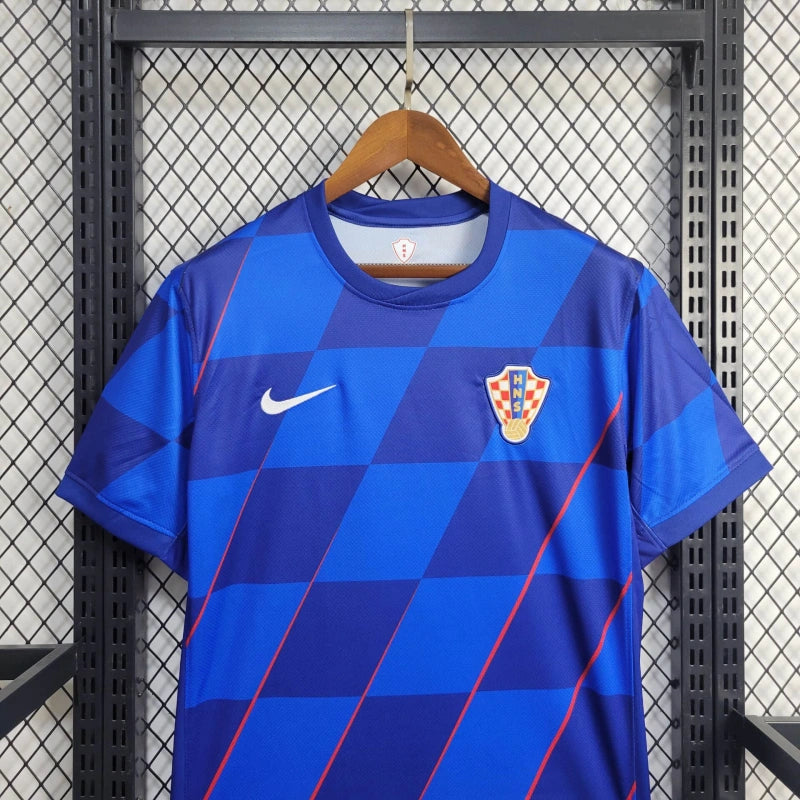 Croatia Josip Sutalo 23 Away Soccer Jersey Euro 2024