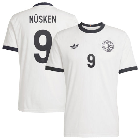 Germany Sjoeke Nüsken 9 Home Soccer Jersey UEFA Euro 2025