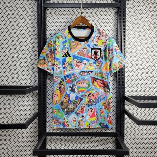 Japan X Crayon Shin-chan Limited Edition Soccer Jersey 2024/25