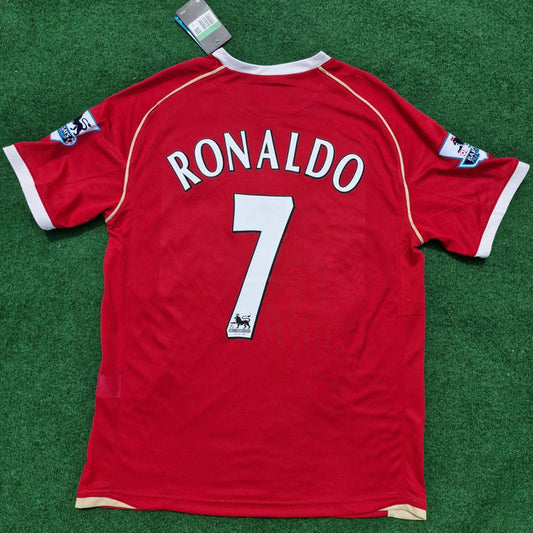 Manchester United Cristiano Ronaldo 7 Retro Home Soccer Jersey 2006-2007