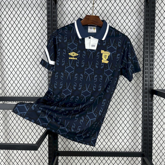 Scotland Retro Home Soccer Jersey 1992-1993