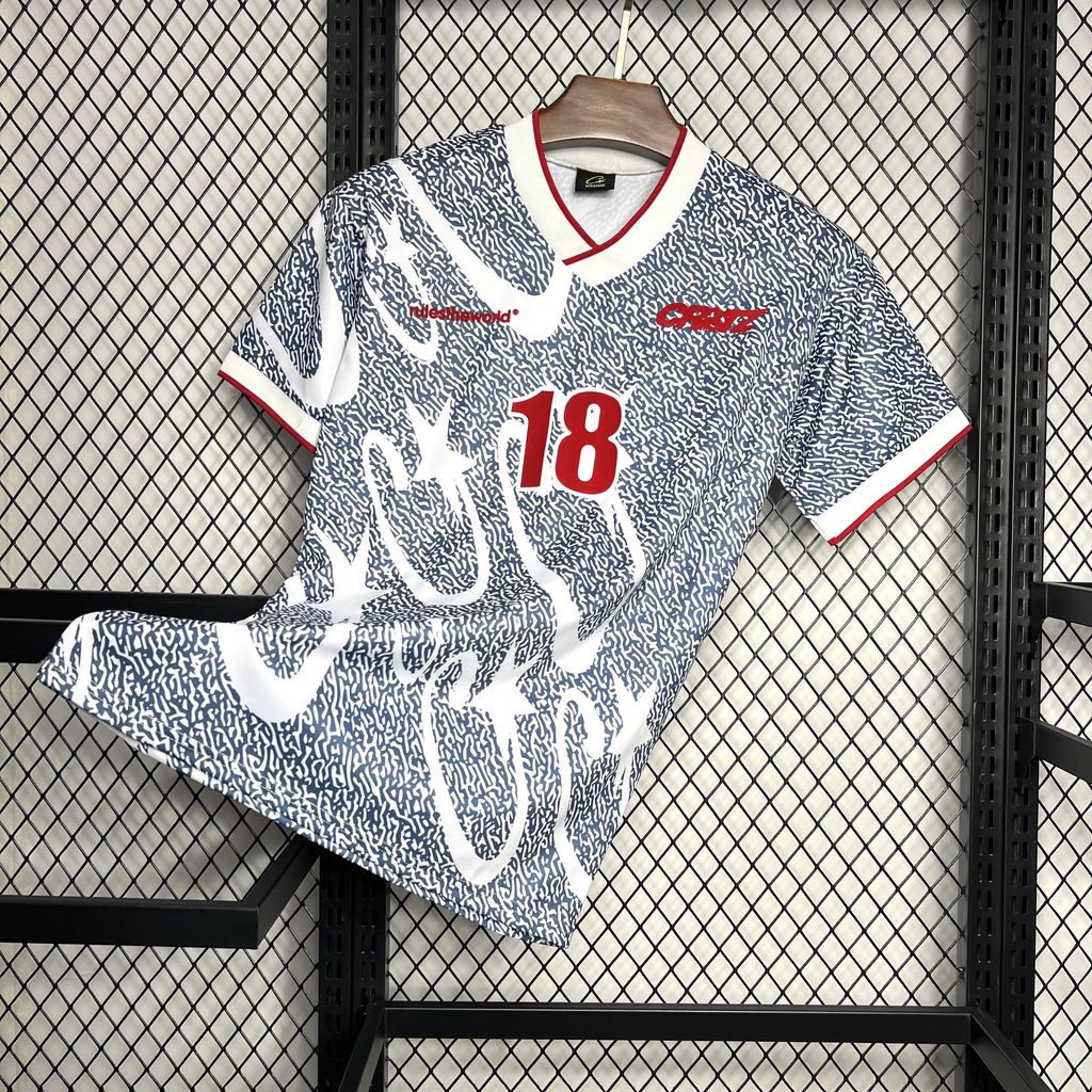 USA Away Corteiz Retro Vintage Soccer Jersey 1994