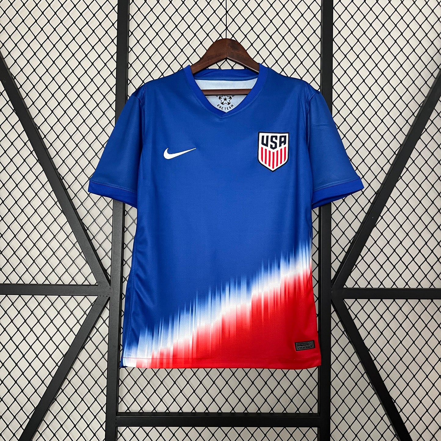 USA Alex Morgan 13 Away Soccer Jersey 2024/25