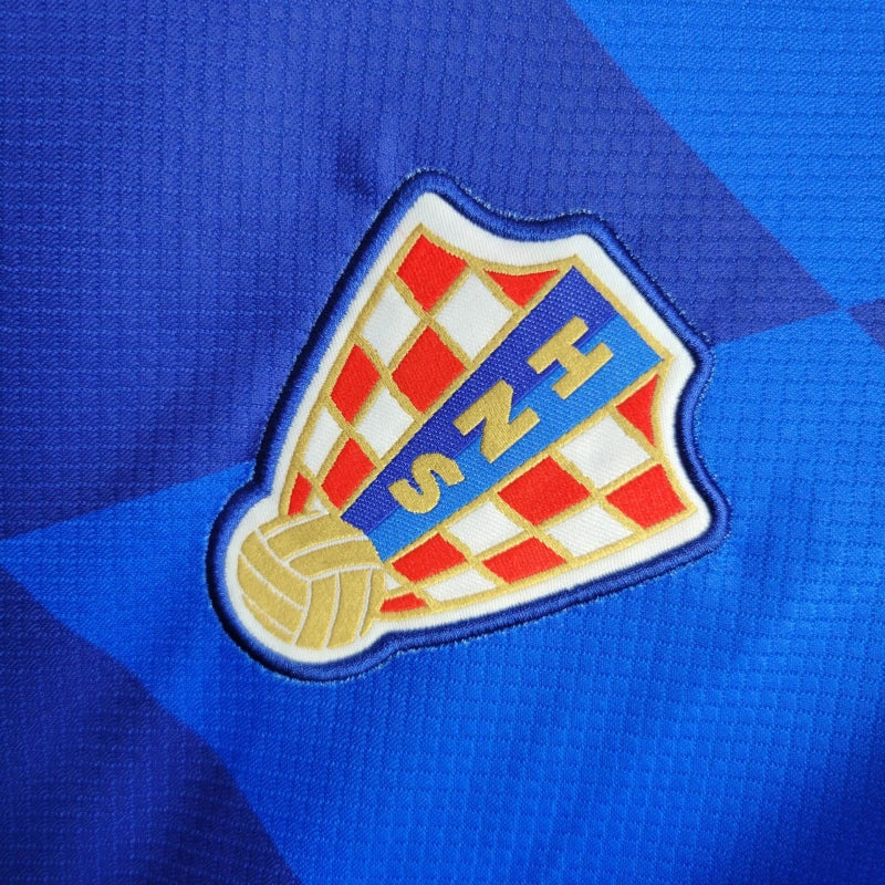 Croatia Luka Modric 10 Away Soccer Jersey Euro 2024
